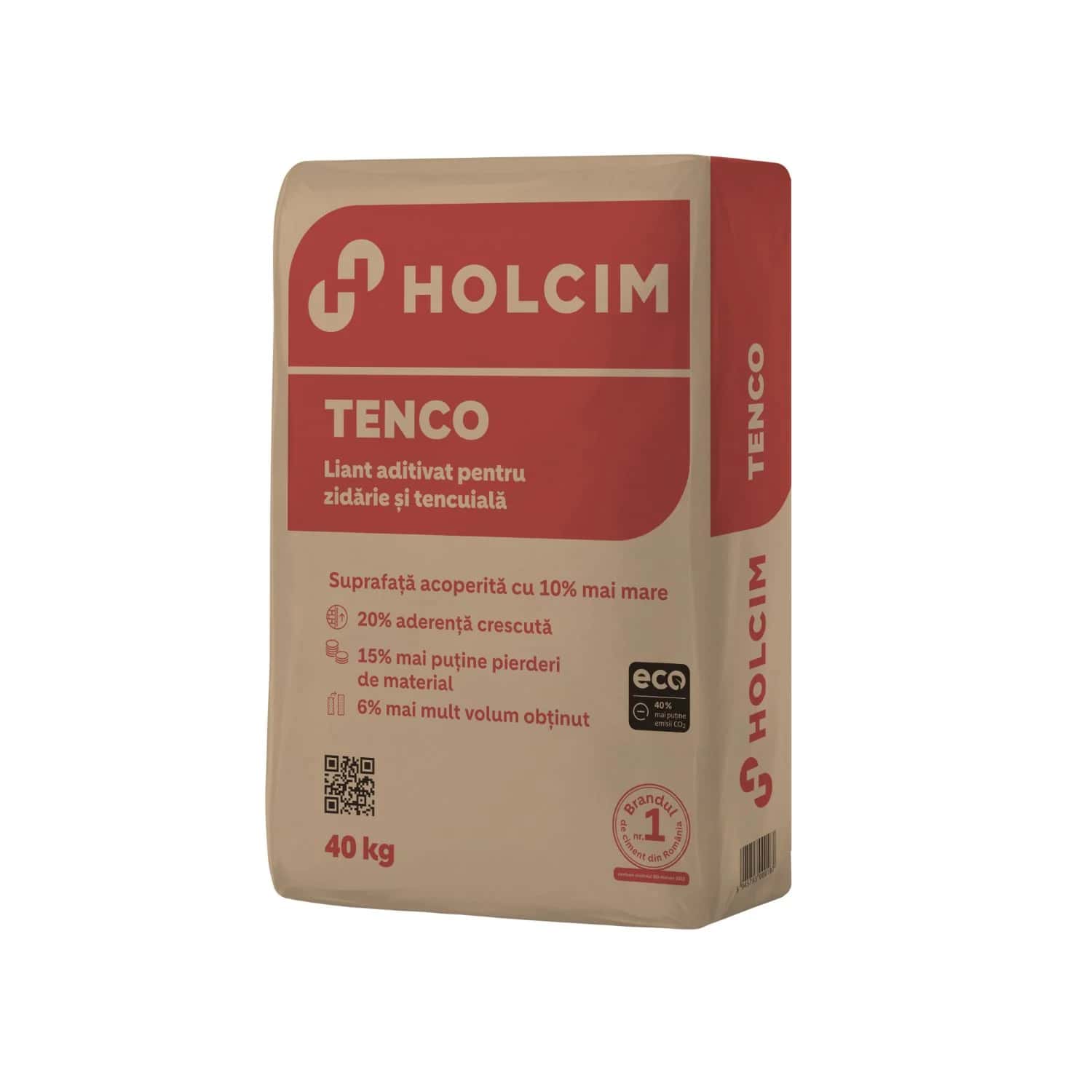 Holcim Tenco pentru zidarie si tencuiala, 40 kg – imagine 2