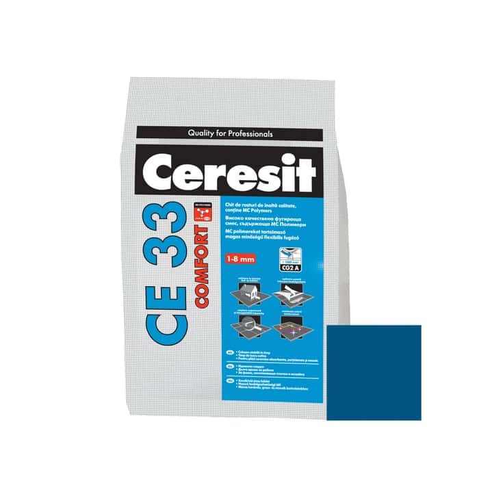 Chit de rosturi gresie si faianta Ceresit CE 33, gri, interior, 5 kg – imagine 4