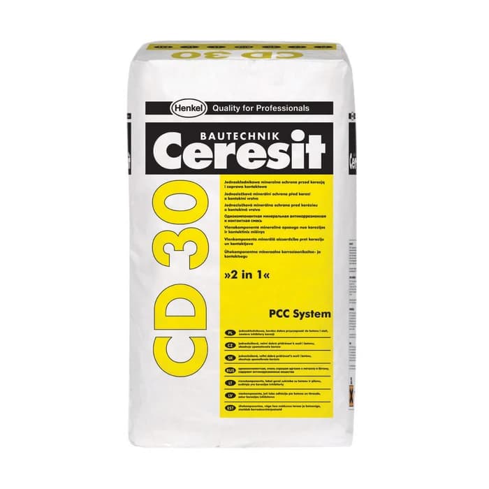 Mortar de protectie, Ceresit CD 30, gri, interior / exterior, 25 kg