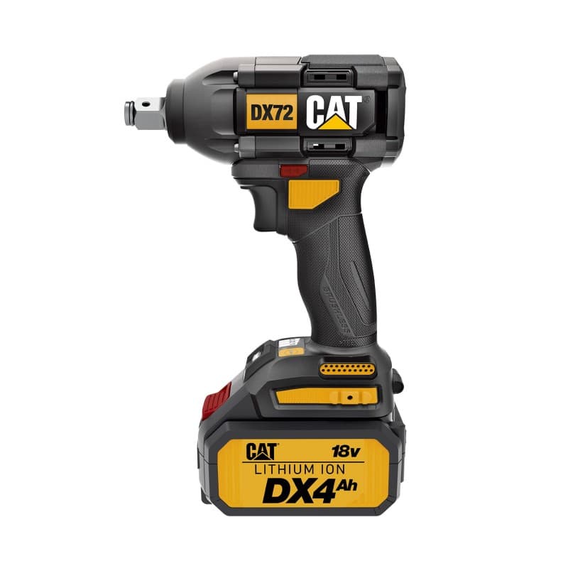 MASINA DE INSURUBAT CU IMPACT CAT, 18V 350 NM 2 ACU 4AH INCARCATOR SI VALIZA, MODEL DX72 Cod produs: CAT.DX72
