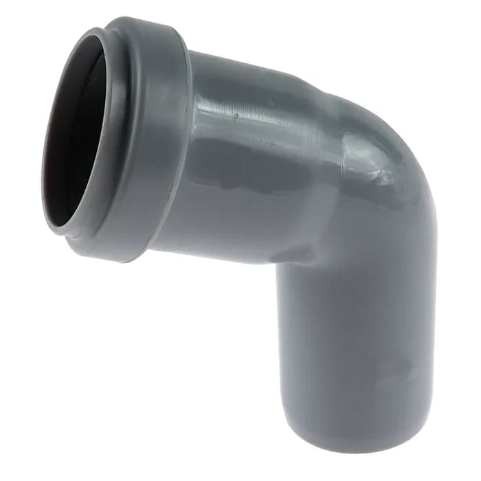 Cot polipropilena, pentru scurgere, gri, D 40 mm, 67 grade