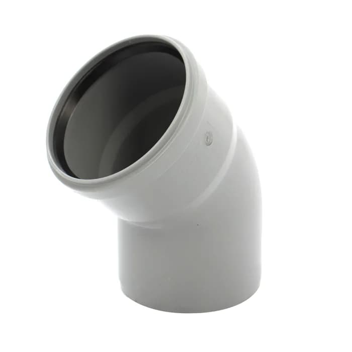 Cot polipropilena, pentru scurgere, gri, D 110 mm, 67 grade