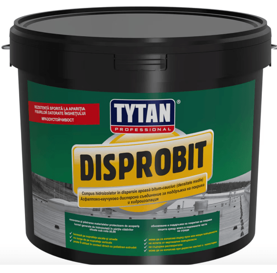 Compus bituminos disprobit TYTAN PROFESSIONAL, negru, 20 kg