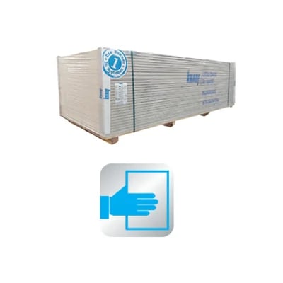 Placă Knauf din gips-carton, standard A 13 (GKB 12,5mm)