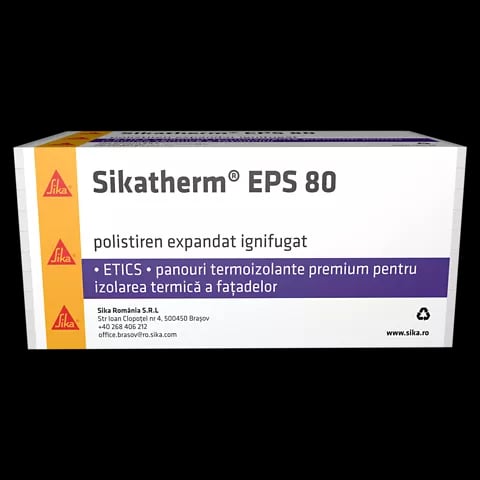 Polistiren expandat Sikatherm EPS 80