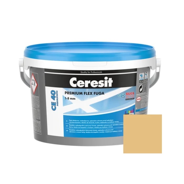 Chit de rosturi gresie si faianta Ceresit CE 40, natura, interior / exterior, 2 kg