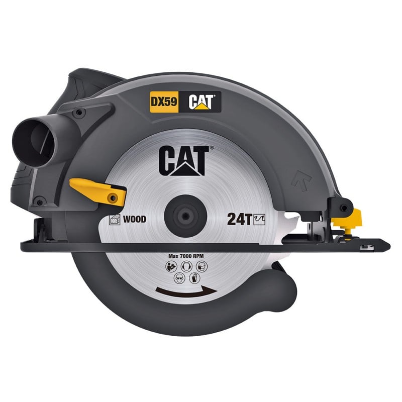 FIERASTRAU CIRCULAR CAT, 1400W 185MM, MODEL DX59 Cod produs: CAT.DX59